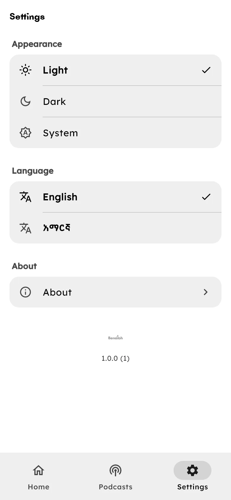 Settings: Make it yours